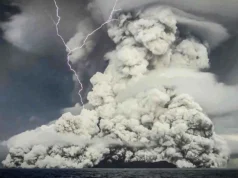 Os cientistas ficam surpresos com a forma como a nuvem do vulcão destrói o metano na atmosfera