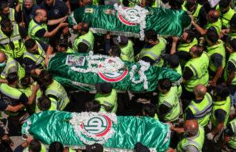 Funeral de médico morto em ataque aéreo israelense no sul do Líbano | Israel ataca o Líbano