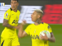Assista: Pape Matar Sarr produz uma impressionante assistência de calcanhar para Richarlison x Chelsea