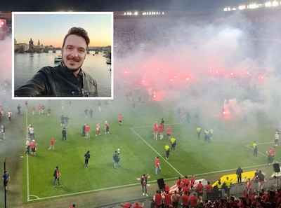 Sebastian está entre os defensores do Slavia durante o descarrilamento do derby de Praga: ‘Três minutos de paciência é pedir demais’