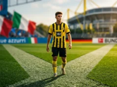 A Itália planejou transferir uma nova equipe quando Baldini foi convocado, desencadeando a conspiração do Dortmund