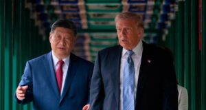 O que Trump faz e eles viajam para a China?