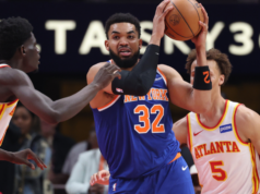 Os Knicks alcançaram a maior vantagem no intervalo da história dos playoffs da NBA contra os Hawks