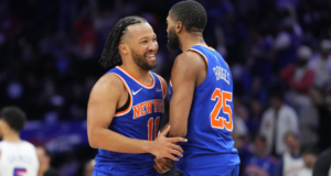 Os Knicks dominantes terminaram de vencer o 76ers e estão bem à frente da ECF