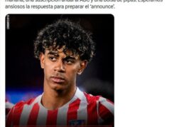 O Atlético de Madrid respondeu ao Barcelona com ingressos para Bad Bunny e um saco de cachimbos para suas estrelas