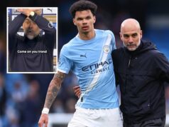 Manchester City vence Pep Guardiola espera erro do Arsenal: ‘Vamos, Irons!’