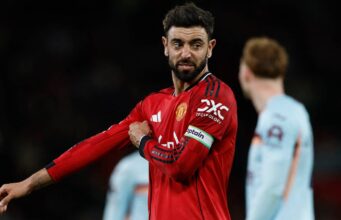 Man Utd pode aceitar oferta de £ 60 milhões para contratar o atacante Bruno Fernandes