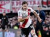 Alerta no River: Matías Viña está com rasgo e perderá a final contra o Belgrano