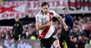 Alerta no River: Matías Viña está com rasgo e perderá a final contra o Belgrano