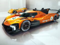 Capa de freio WEC LMDh Prototype da McLaren antes do primeiro teste