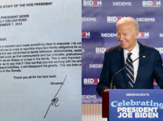 Memorando de Joe Biden reaparece depois que Trump perde o casamento do filho