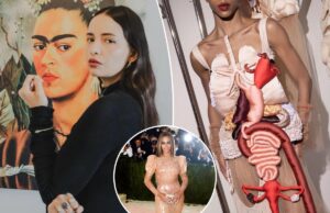 A exposição ‘Art of Costume’ do Met transforma rapidamente carne, ossos e vísceras em moda