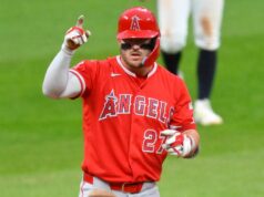 Mike Trout entre os melhores home runs da MLB na terça-feira, 19 de maio