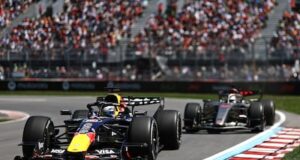 Max Verstappen estava sentindo falta da poderosa Mercedes em uma sessão de treinos caótica.