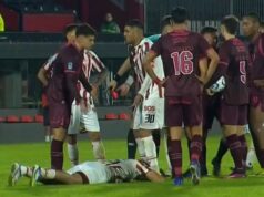 Instituto tirou o Lanús da Copa Argentina, em briga que contou com quatro cartões vermelhos e um chute criminoso