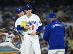 A diversão dos Dodgers continuou enquanto o ataque vacilava, perdendo para os Giants