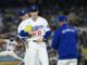 A diversão dos Dodgers continuou enquanto o ataque vacilava, perdendo para os Giants
