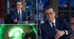O último ‘Late Show’ de Stephen Colbert foi tudo menos engraçado ou emocionante – assim como seus últimos 11 anos