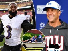 O reencontro de Odell Beckham Jr. poderia ser uma opção após as lesões do receptor dos Giants