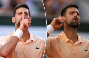 Novak Djokovic atacou a multidão no Aberto da França depois que seu saque foi interrompido