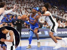 Shai Gilgeous-Alexander se recuperou quando o Thunder levou os Spurs no jogo 2 a uma série equilibrada