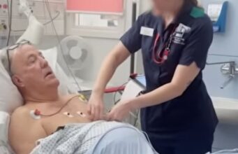 Jeremy Clarkson diz a Kaleb ‘meu coração não está recebendo sangue’ ao vê-lo no hospital após uma cirurgia assustadora