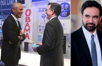 Obama e Colbert elogiam Zohran Mamdani enquanto discutem o futuro do Partido Democrata