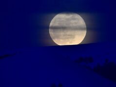 Uma rara lua azul obscurece o brilho vermelho de uma estrela antiga em 31 de maio – você consegue vê-la?
