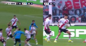 O pênalti polêmico deixou River irritado com Belgrano
