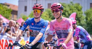 ‘É a hora certa de pegar a camisa rosa’ Jonas Vingegaard e Visma-Lease a Bike estão finalmente prontos para assumir o controle do Giro d’Italia.
