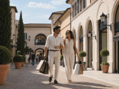 Luxo tranquilo, preços acessíveis: compre como uma fashionista em Serravalle