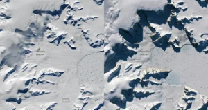 A geleira antártica desmorona em velocidade recorde enquanto Hector recua 24 quilômetros em apenas 15 meses