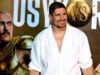 Emocionado com Rico Verhoeven no tapete vermelho das pirâmides do Egito, Usyk ausente: ‘Arrepios, estou super feliz’