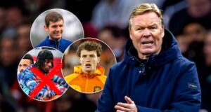 Koeman explica que sua surpreendente seleção holandesa para a Copa do Mundo não foi Frimpong, mas Weefer e De Roon.