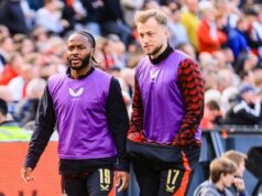 Raheem Sterling e Casper Tengstedt são titulares do Feyenoord no jogo fora de casa contra o PEC Zwolle.