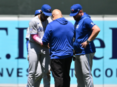 Lesão de Jesús Sánchez: Blue Jays OF lesionado após ser atingido por bola lançada da arquibancada por torcedores