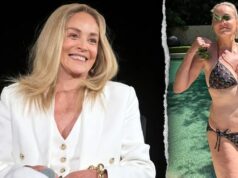 Sharon Stone compartilha fotos de biquínis e fãs dizem que ela “ainda entendeu”