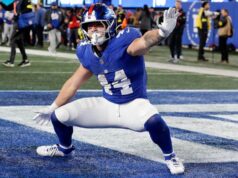 Giants RB Cam Skattebo promete produzir números históricos em 2026