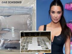 US$ 8,4 milhões em cocaína foram encontrados em um carregamento de roupas íntimas da marca Kim Kardashian