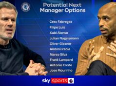 Carra e Henry analisam potencial próximo técnico do Chelsea