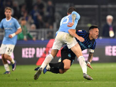 O zagueiro da Lazio, Alessio Romagnoli, ainda quer ingressar no Al-Sadd