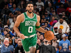 Celtics x 76ers: Jayson Tatum está fora do jogo 7 devido a rigidez no joelho esquerdo