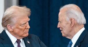 Trump critica Biden como ‘políticos desonestos’ no processo de áudio do DOJ