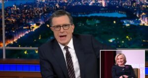 Stephen Colbert revela gráfico de ‘Late Show’ de Hillary Clinton que nunca foi ao ar