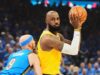 O Thunder empatou no segundo tempo para derrotar o Lakers no Jogo 1
