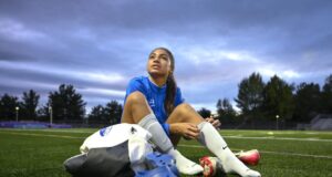 Zoe Thompson poderá um dia ser a melhor jogadora de futebol da família