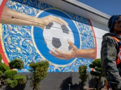 Artistas e comunidade dão as boas-vindas à Copa do Mundo em Inglewood com murais e muito mais