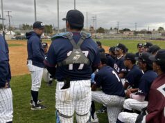 Garfield enfrentou South Gate pelo campeonato de beisebol da Liga Leste