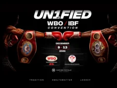 A WBO e a IBF anunciaram uma convenção conjunta em Orlando em dezembro.