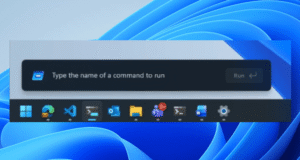 Microsoft testa menu Executar redesenhado do Windows 11 com modo escuro e muito mais